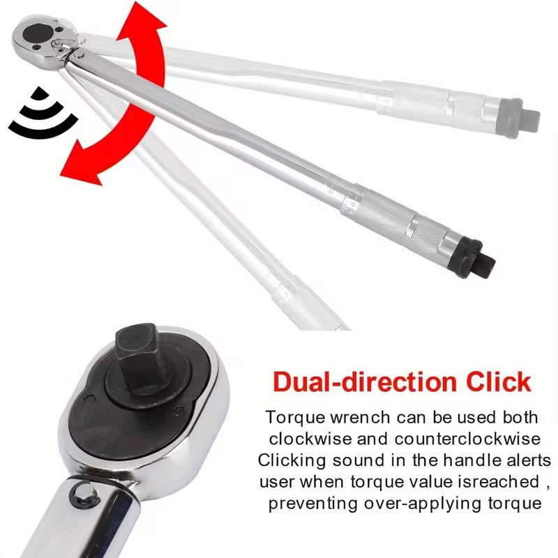 Torque wrench 1/2 inch (28-210NM)