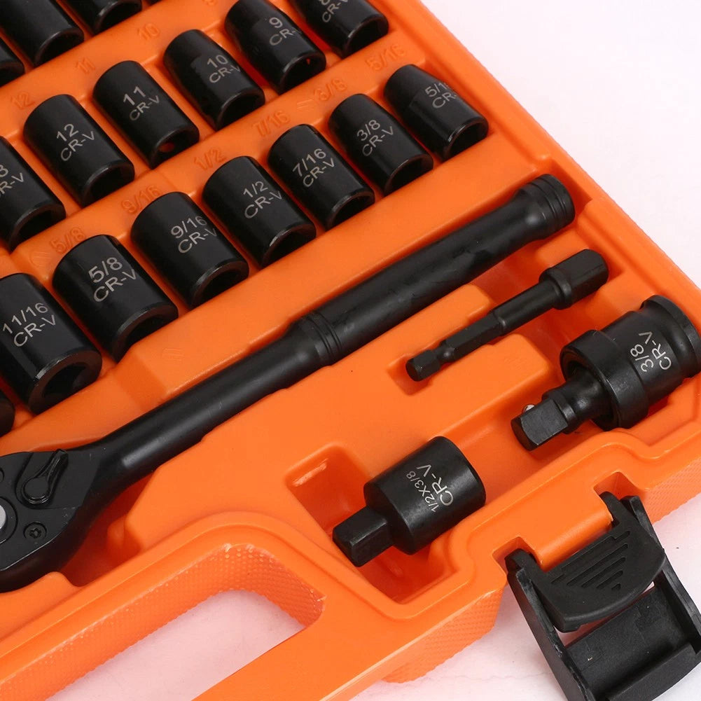 3/8" Drive shallow and deep impact socket