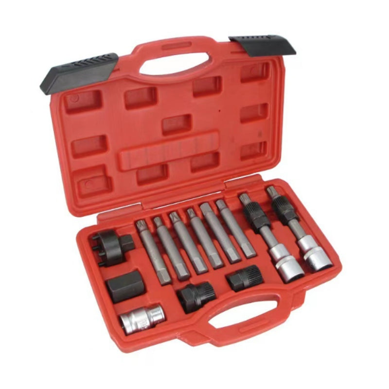 Alternator pulley removal kit (13 piece)