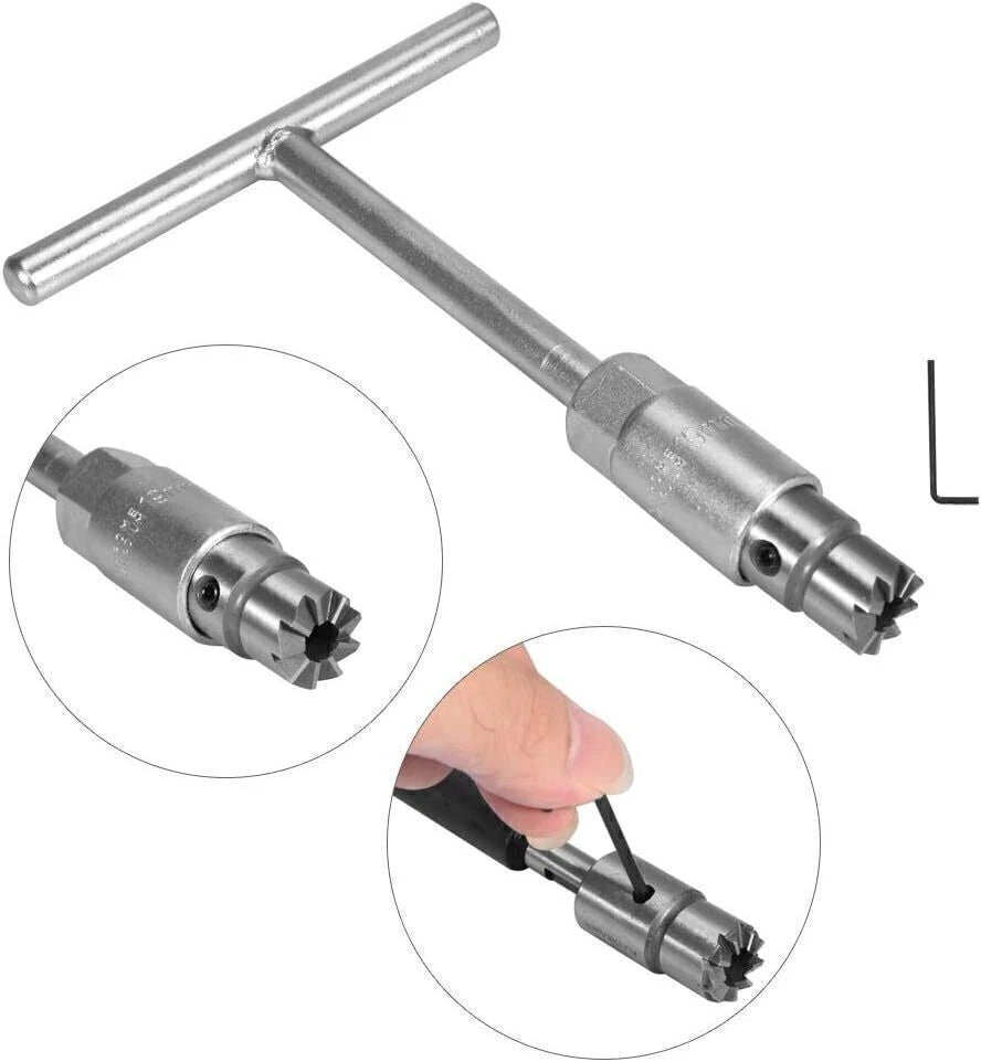 Fuel injector seat cutter reamer / carbon removal set (for Delphi Bosch diesel fuel injectors)