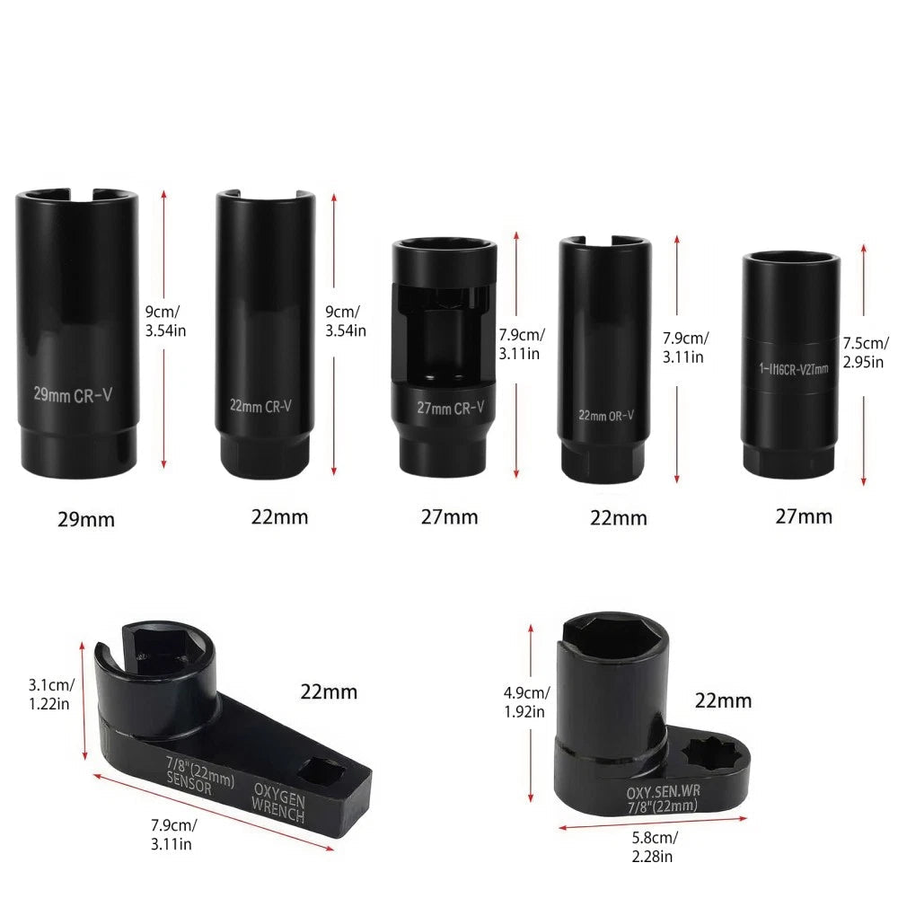 Oxygen / lambda sensor removal set