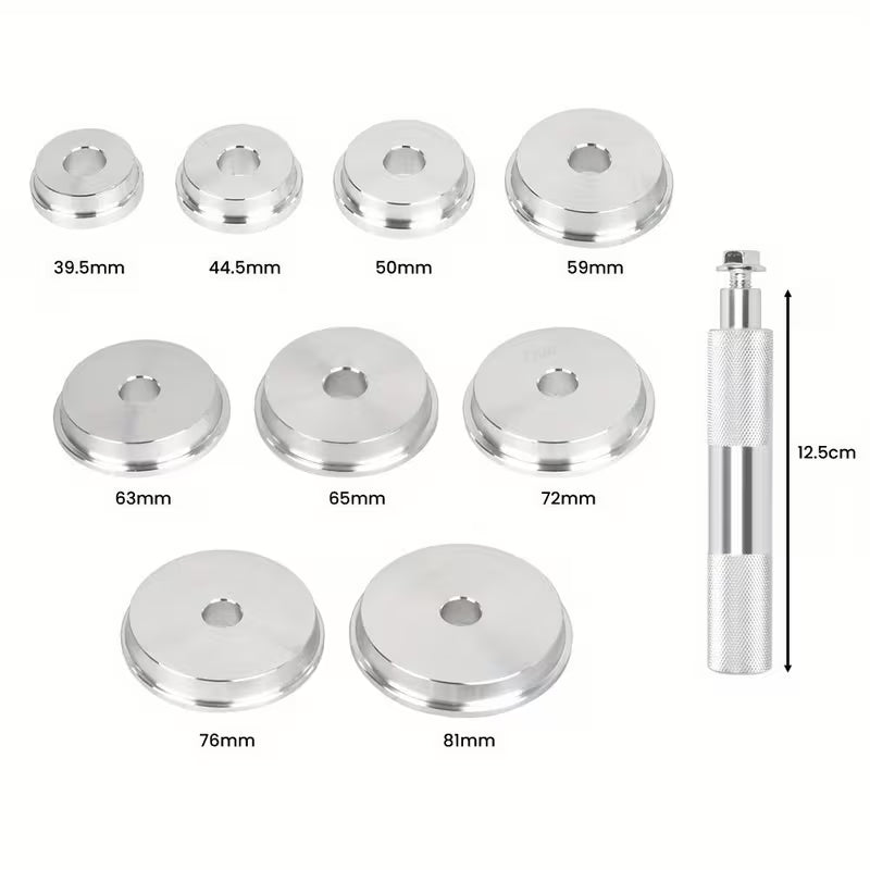 Universal wheel bearing race press / seal driver (10pcs)