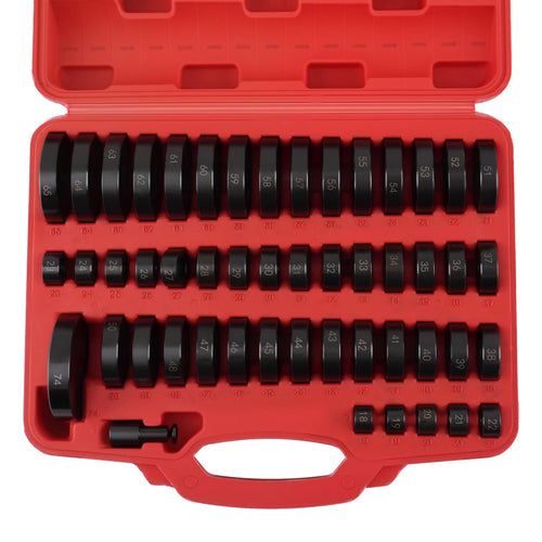 2 in 1 bushing driver tool & bearing press kit (52 piece)