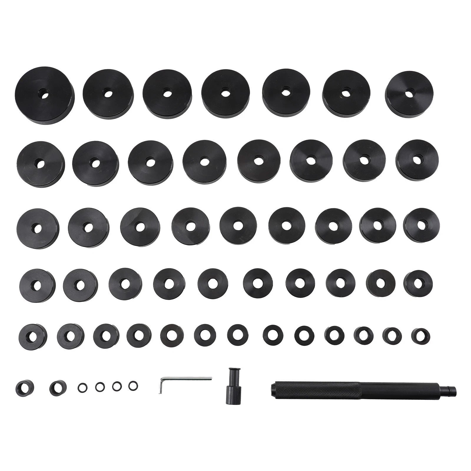 2 in 1 bushing driver tool & bearing press kit (52 piece)