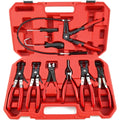 Hose clamp pliers set