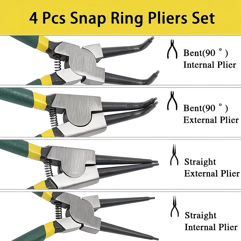 Snap ring pliers set (7-Inch)