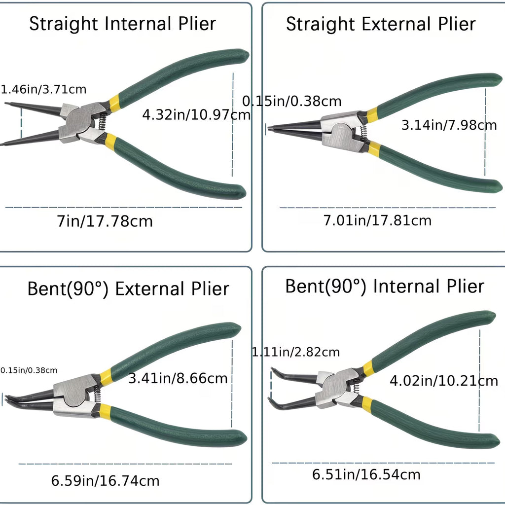 Snap ring pliers set (7-Inch)