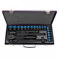 1/2 inch ratchet & socket set 8-32 mm