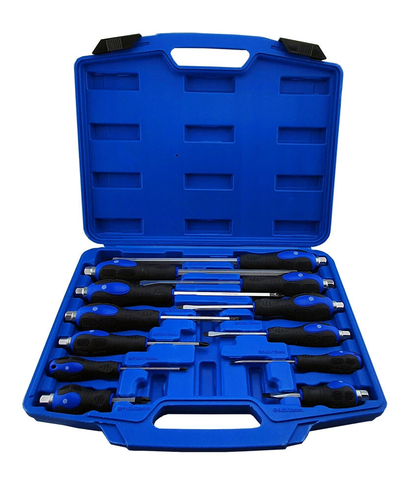 Magnetic heavy duty screwdriver set